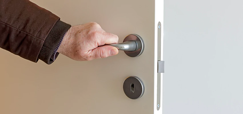 Restroom Locks Privacy Bolt Installation in San Anselmo, California