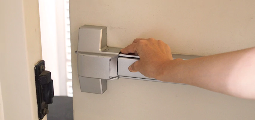 Roller Gate Panic Bar Installation in San Anselmo, California
